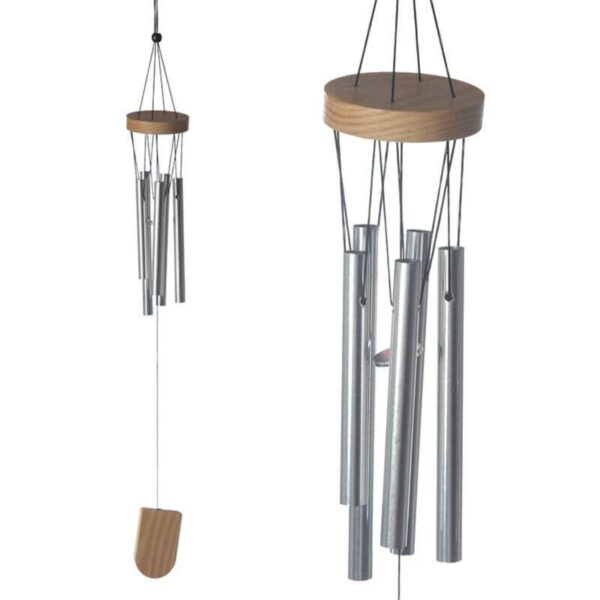 Campana a vento con tubi metallici 37 cm