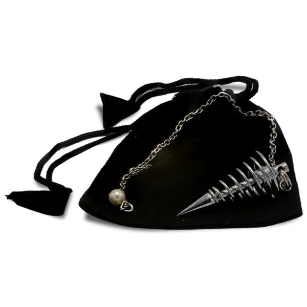 Pendolo in ottone cromato