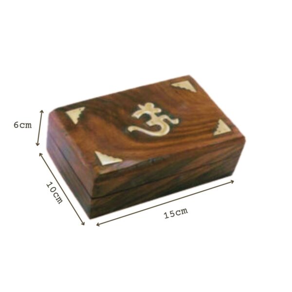 Scatola per tarocchi o gioielli OM