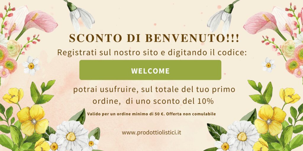 Sconto Benvenuto