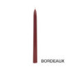 Candela conica 250 mm Bordeaux