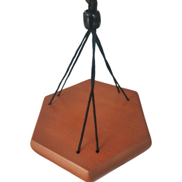 Campana a vento sei tubi con legno naturale