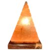 Lampada di Sale a Piramide Scolpita
