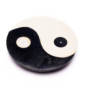 Brucia Incenso Yin Yang in Pietra Ollare
