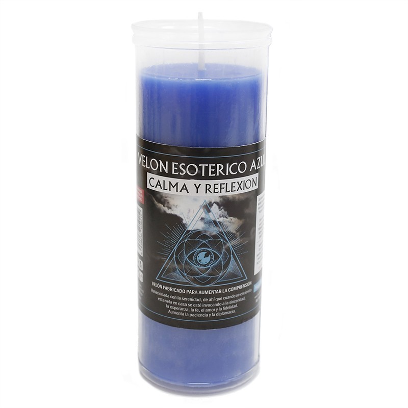 Candela Esoterica Blu