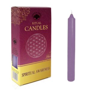 Candele Rituali per Consapevolezza Spirituale 10 pz
