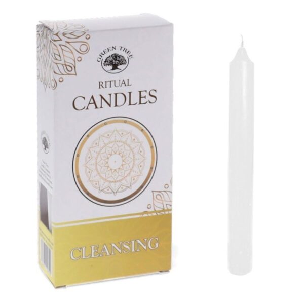 Candele Rituali per Pulizia Energetica 10 pz