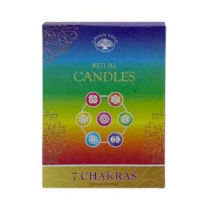 Candele Rituali 7 Chakra 10 pz