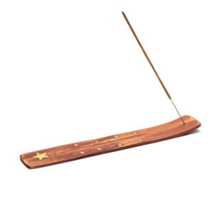 Brucia Incenso in legno - Stella