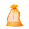 Sacchetto regalo in organza arancione S