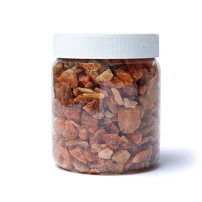 Calcite arancione in scaglie 700 gr